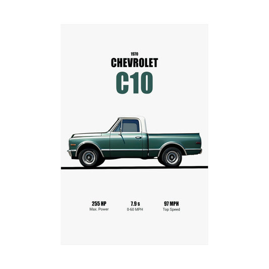 1970 Chevrolet C10 Poster