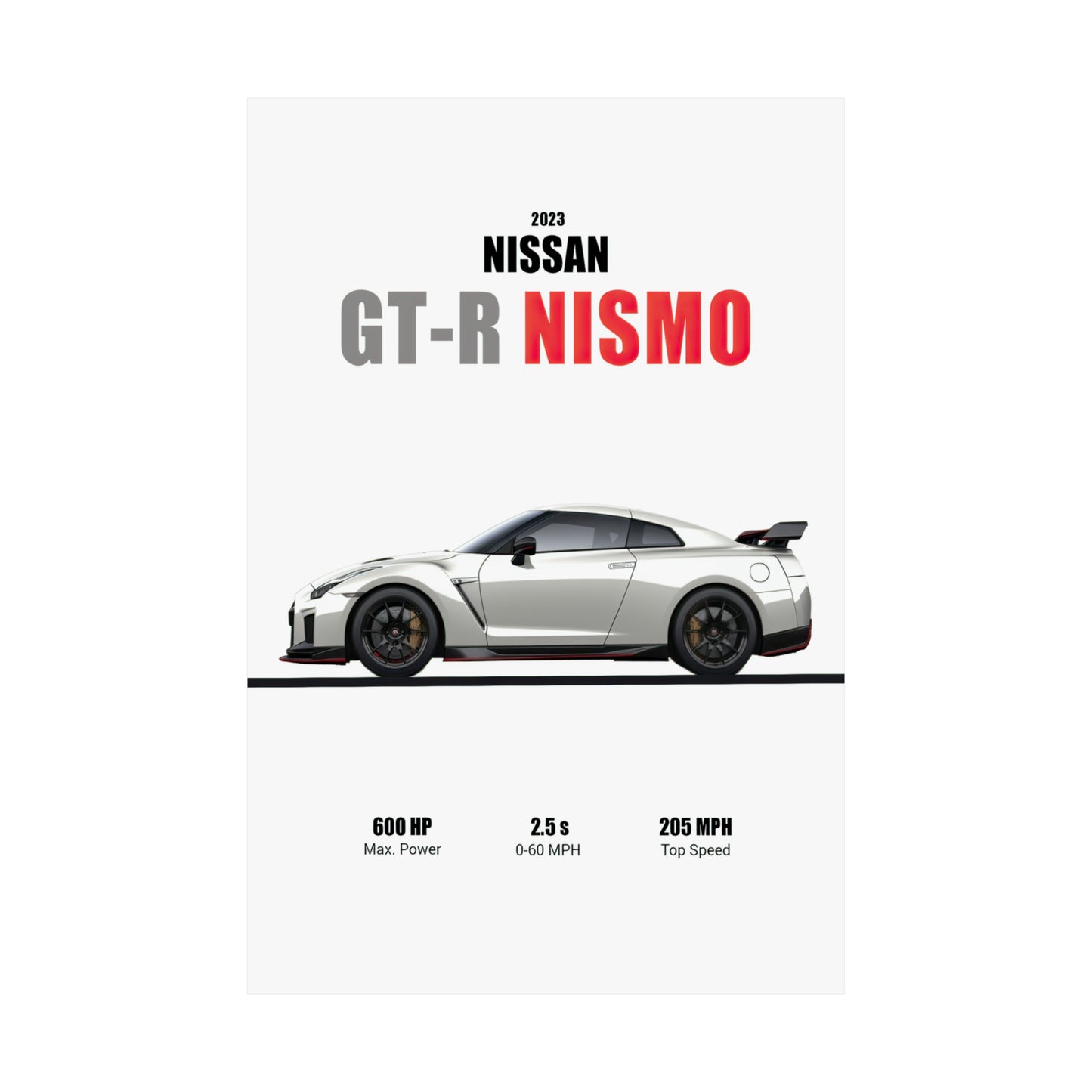 2023 Nissan GT-R Nismo Poster