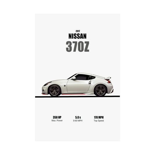 2017 Nissan 370Z Poster