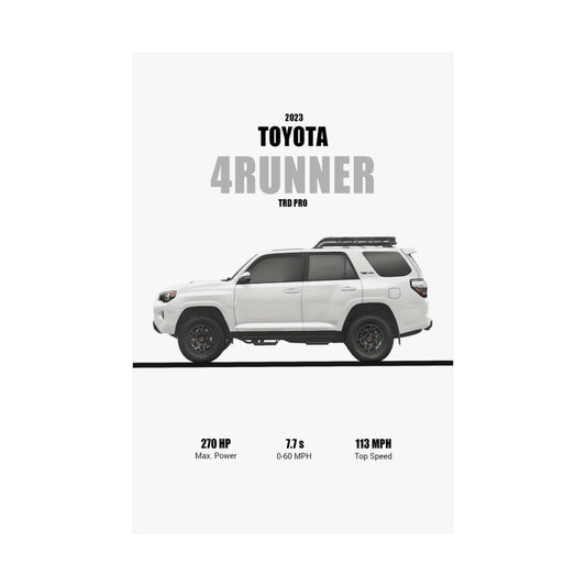 2023 Toyota 4Runner Poster