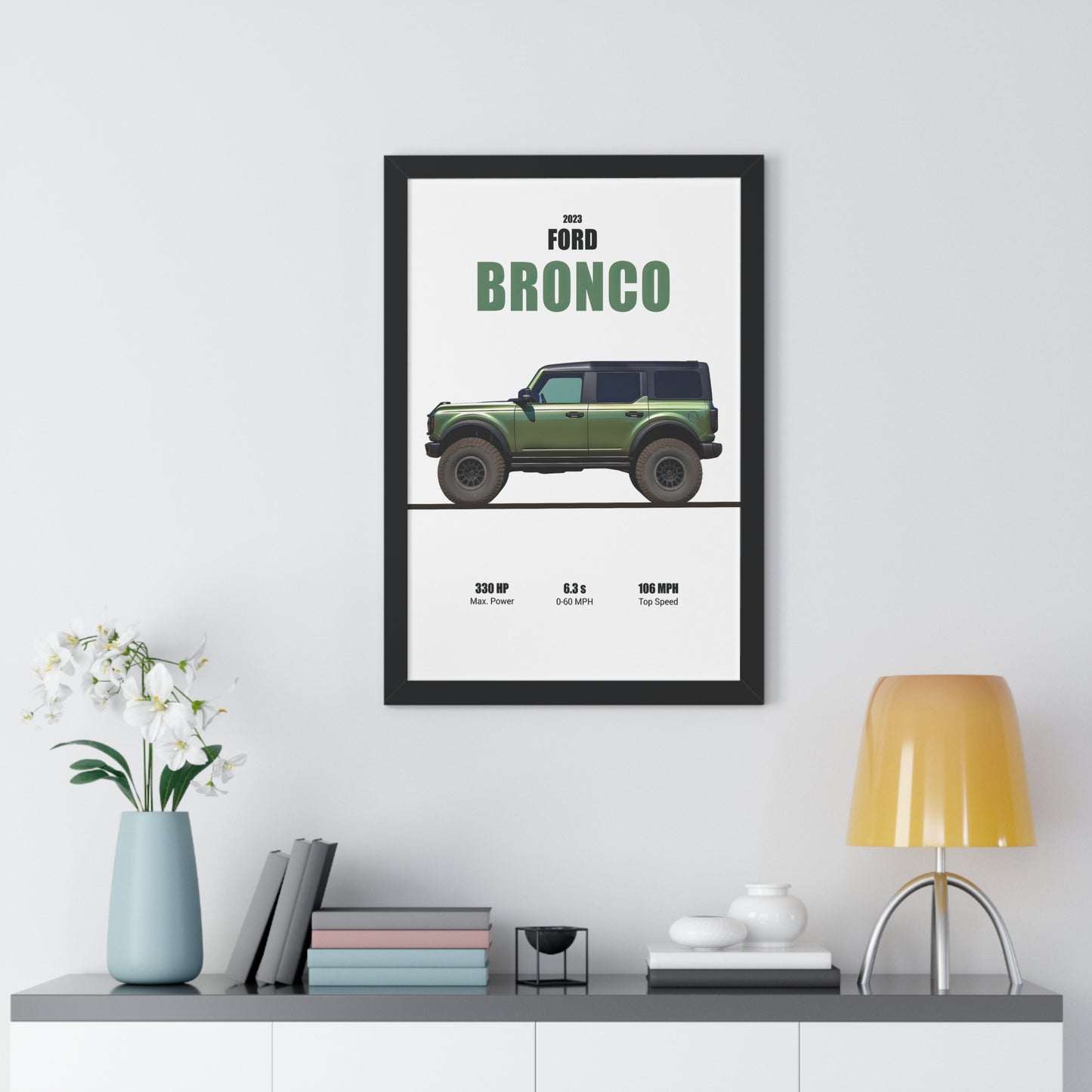 2023 Ford Bronco Poster