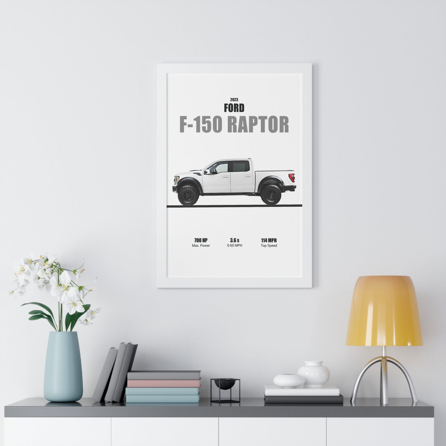 2023 Ford F-150 Raptor Poster