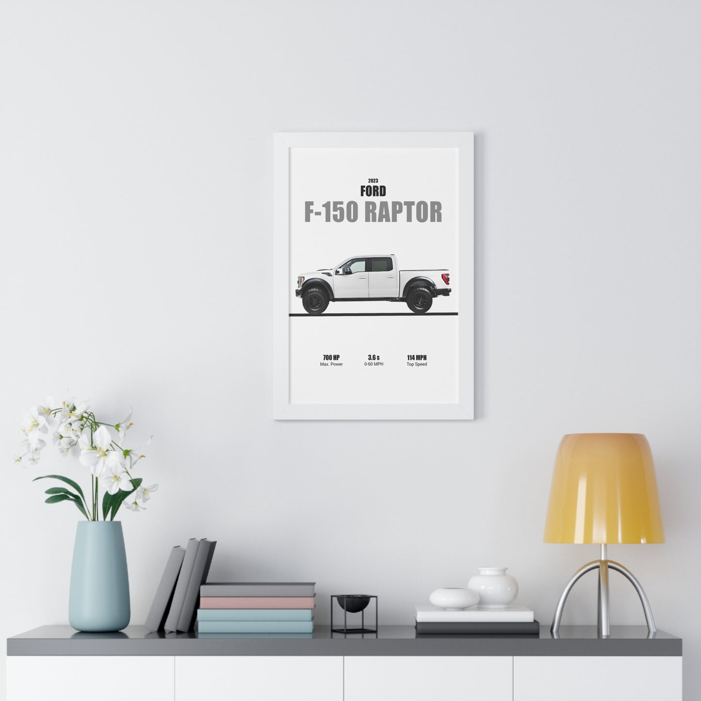 2023 Ford F-150 Raptor Poster