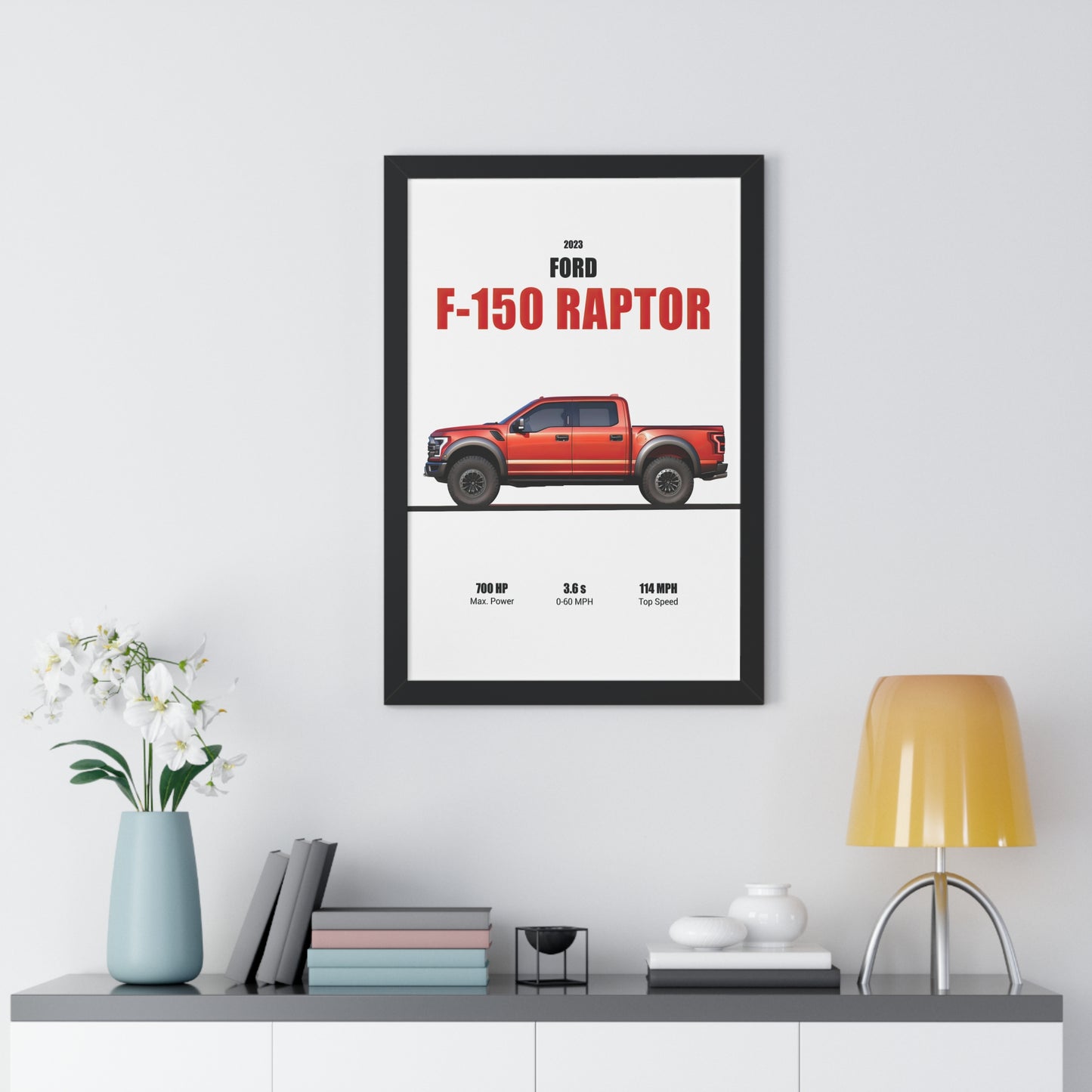 2023 Ford Raptor F-150 Poster