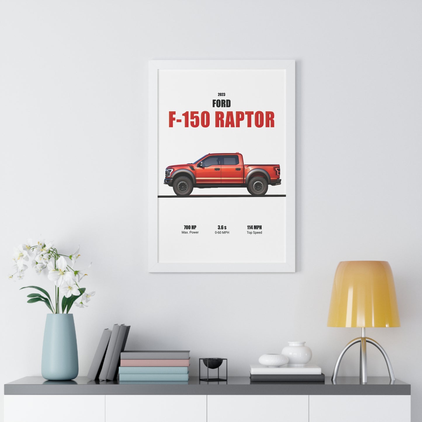 2023 Ford Raptor F-150 Poster