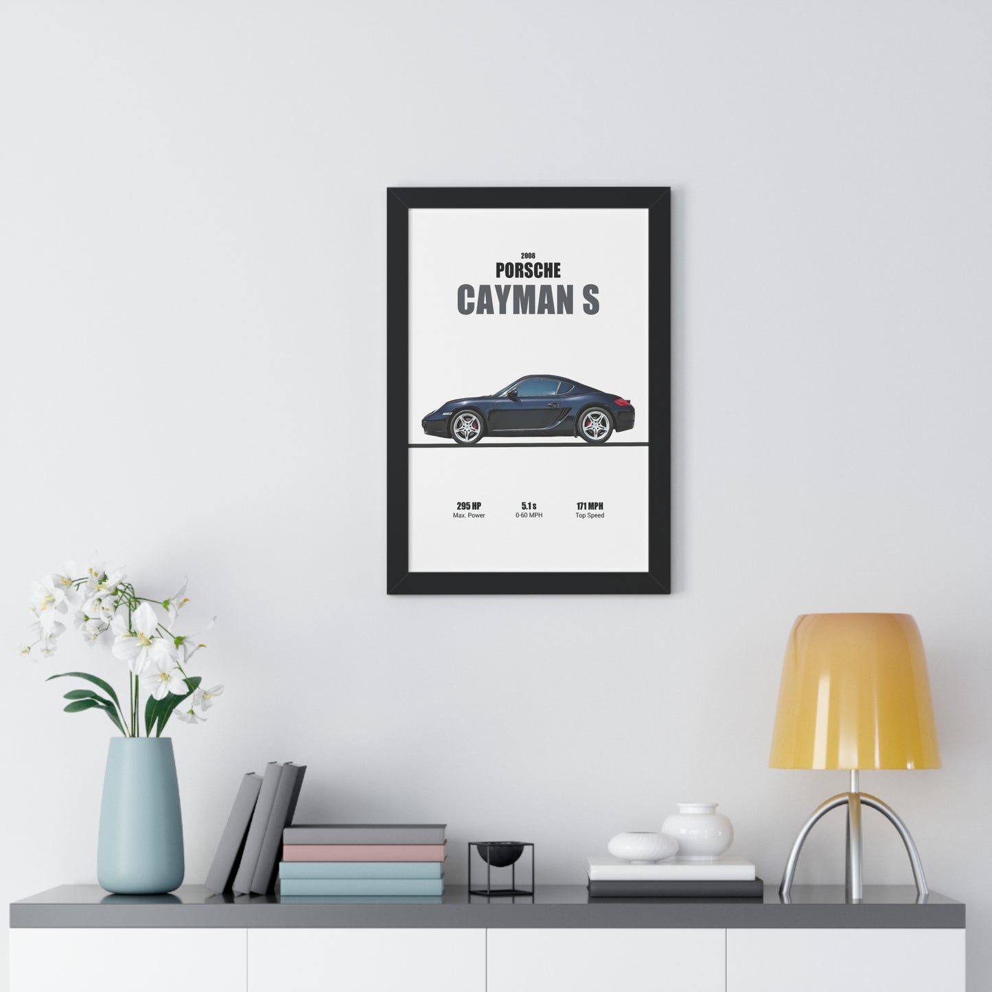 2008 Porsche Cayman S Poster