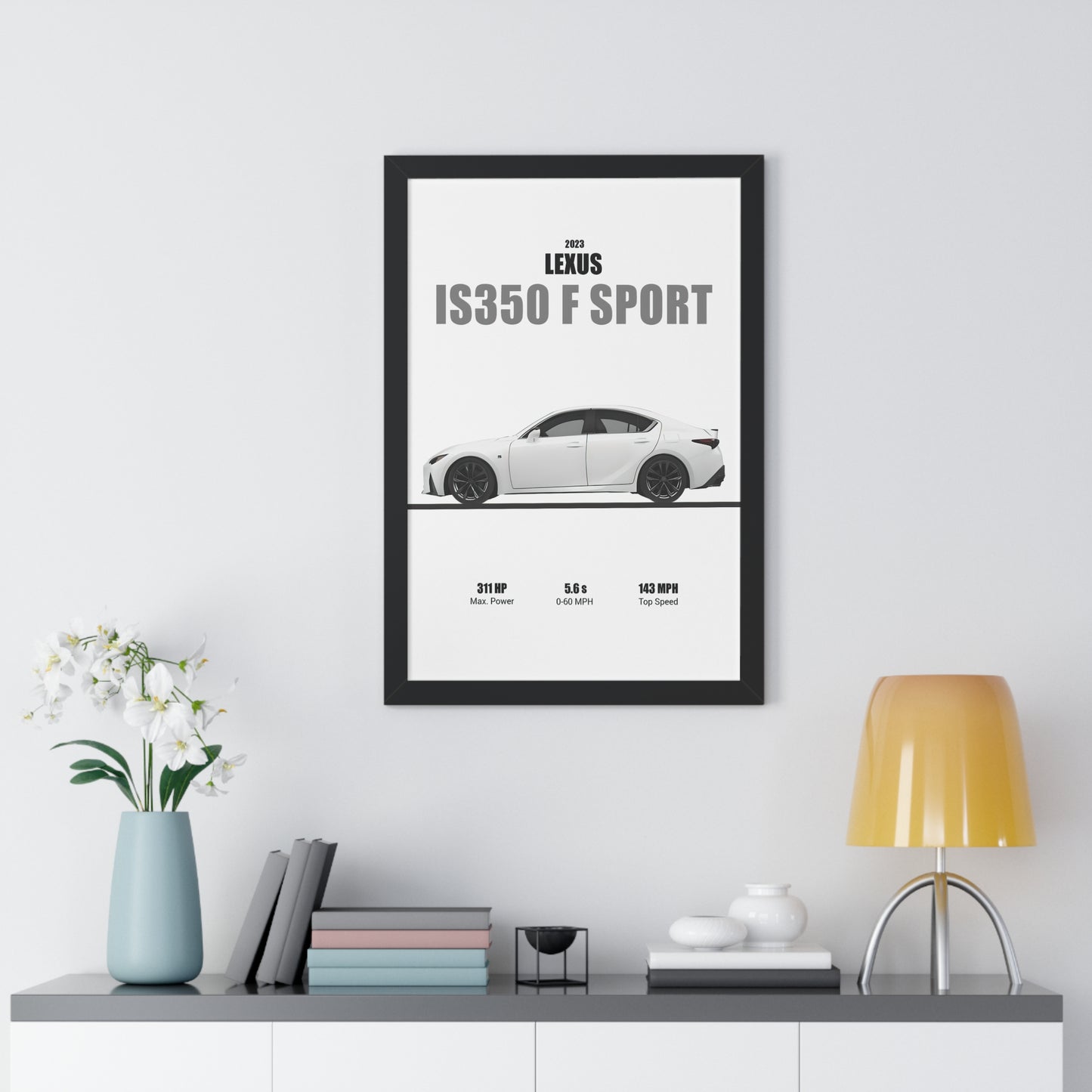 2023 Lexus IS350 F Sport Poster