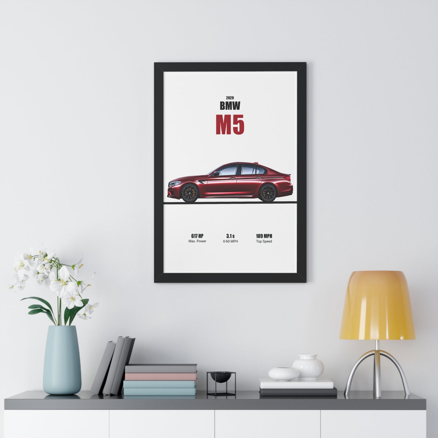 2020 BMW M5 Poster