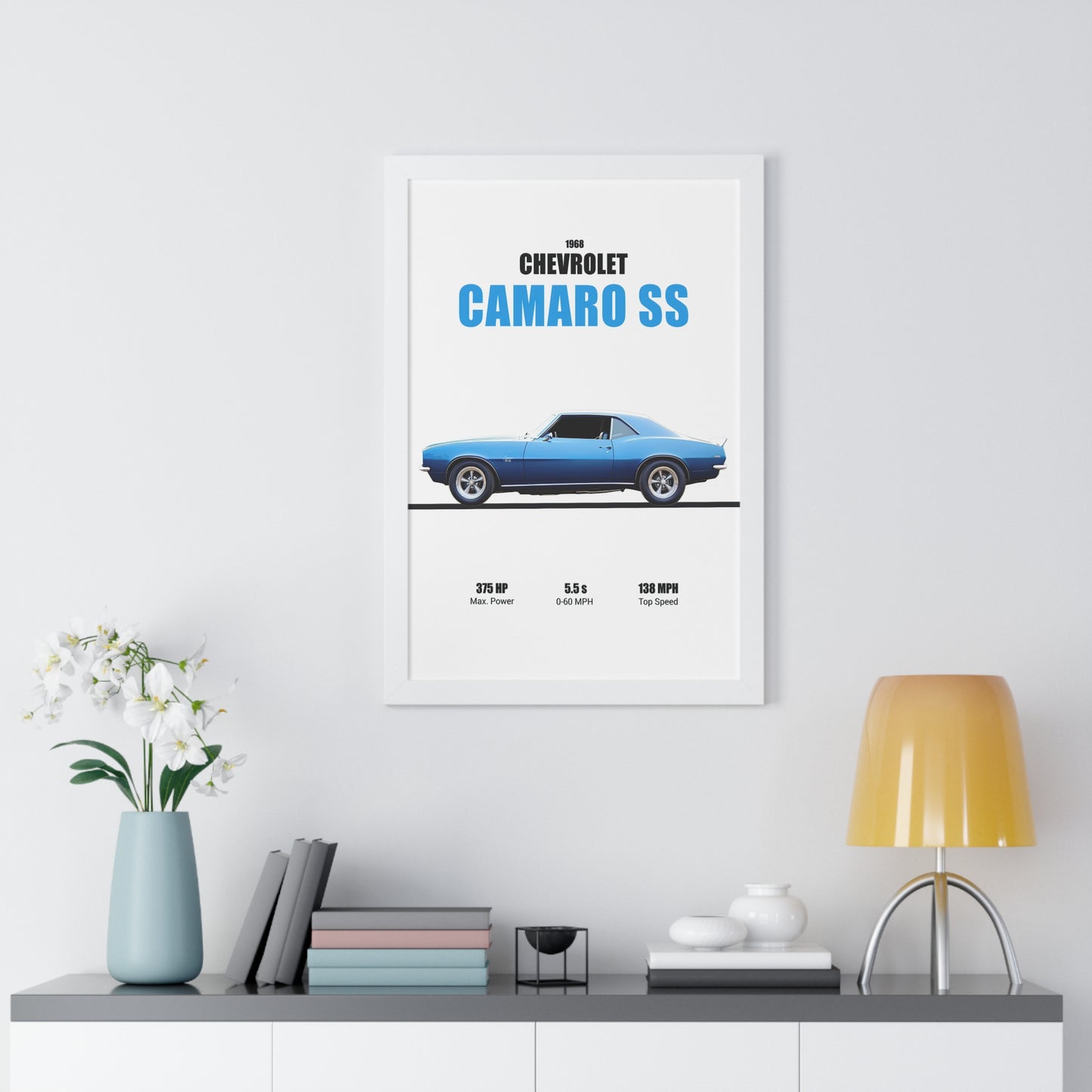 1968 Chevrolet Camaro SS Poster