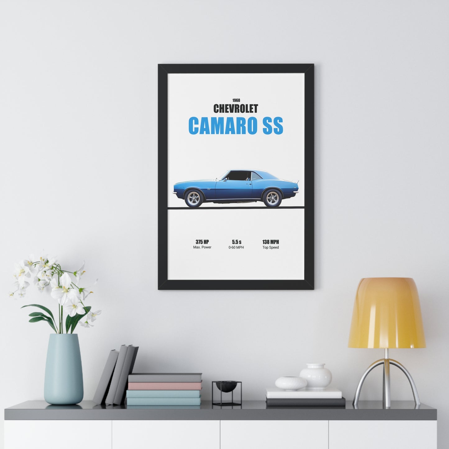 1968 Chevrolet Camaro SS Poster