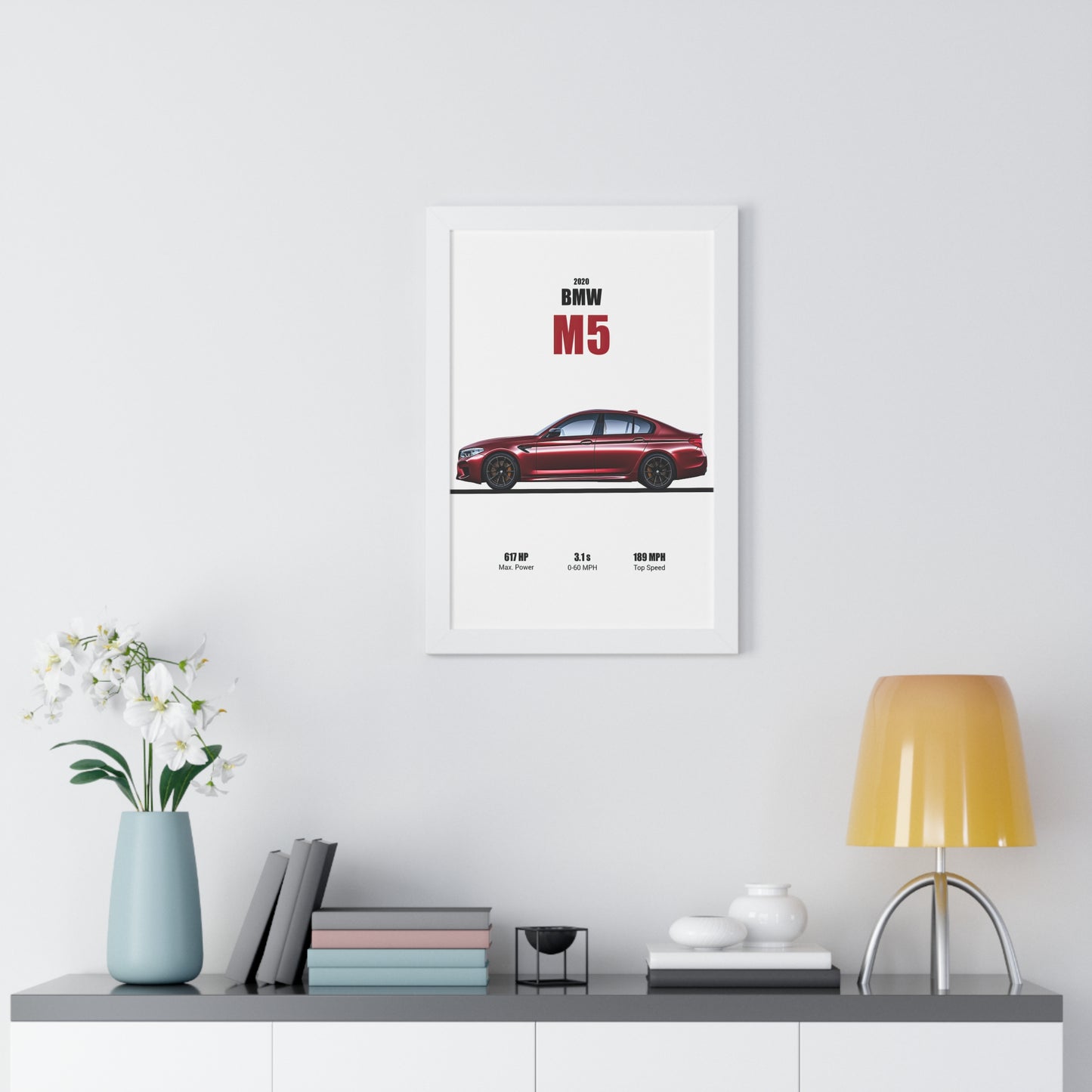 2020 BMW M5 Poster