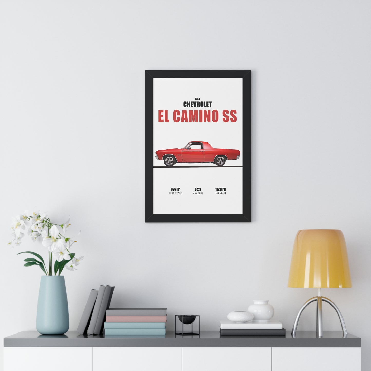 1969 Chevrolet El Camino SS Poster