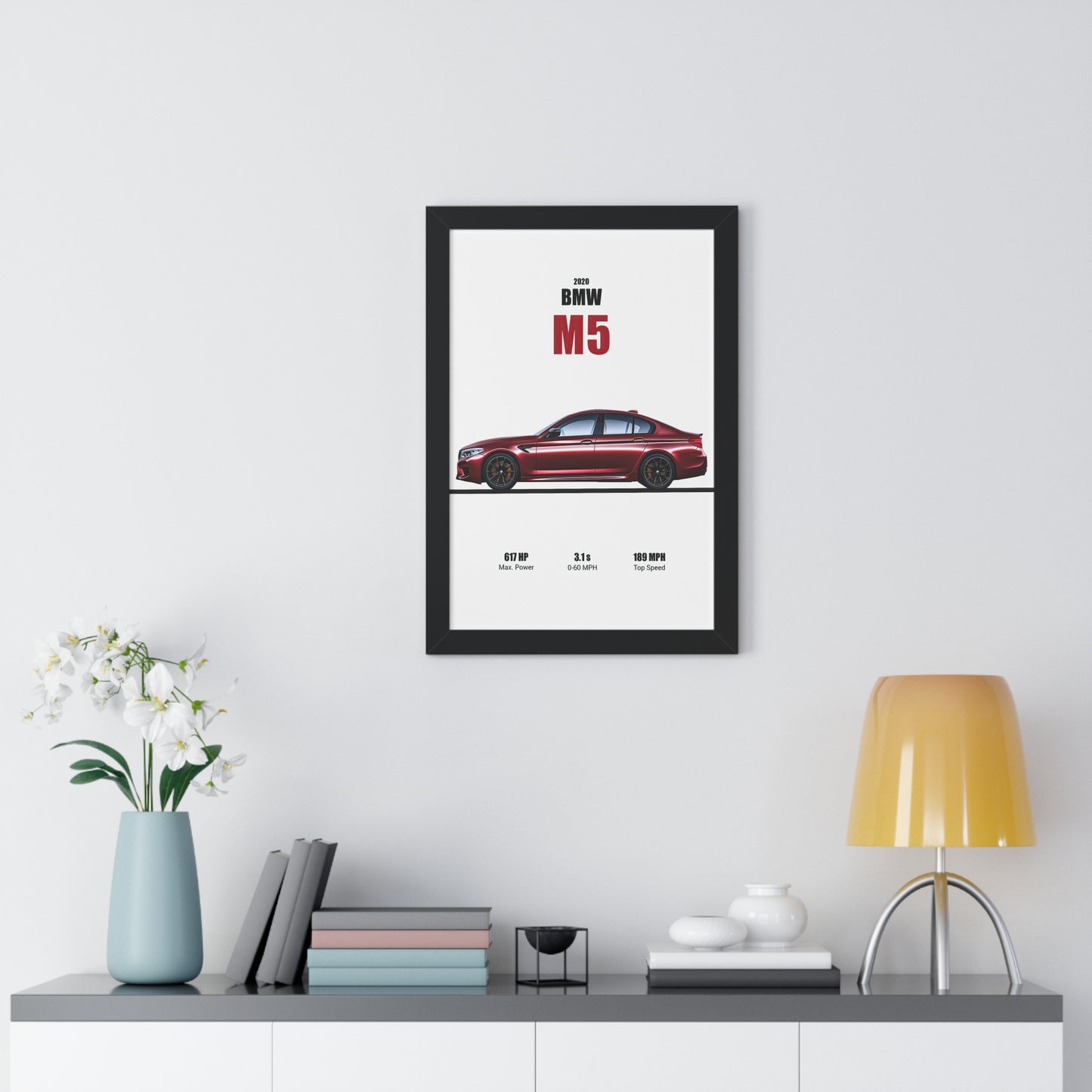 2020 BMW M5 Poster