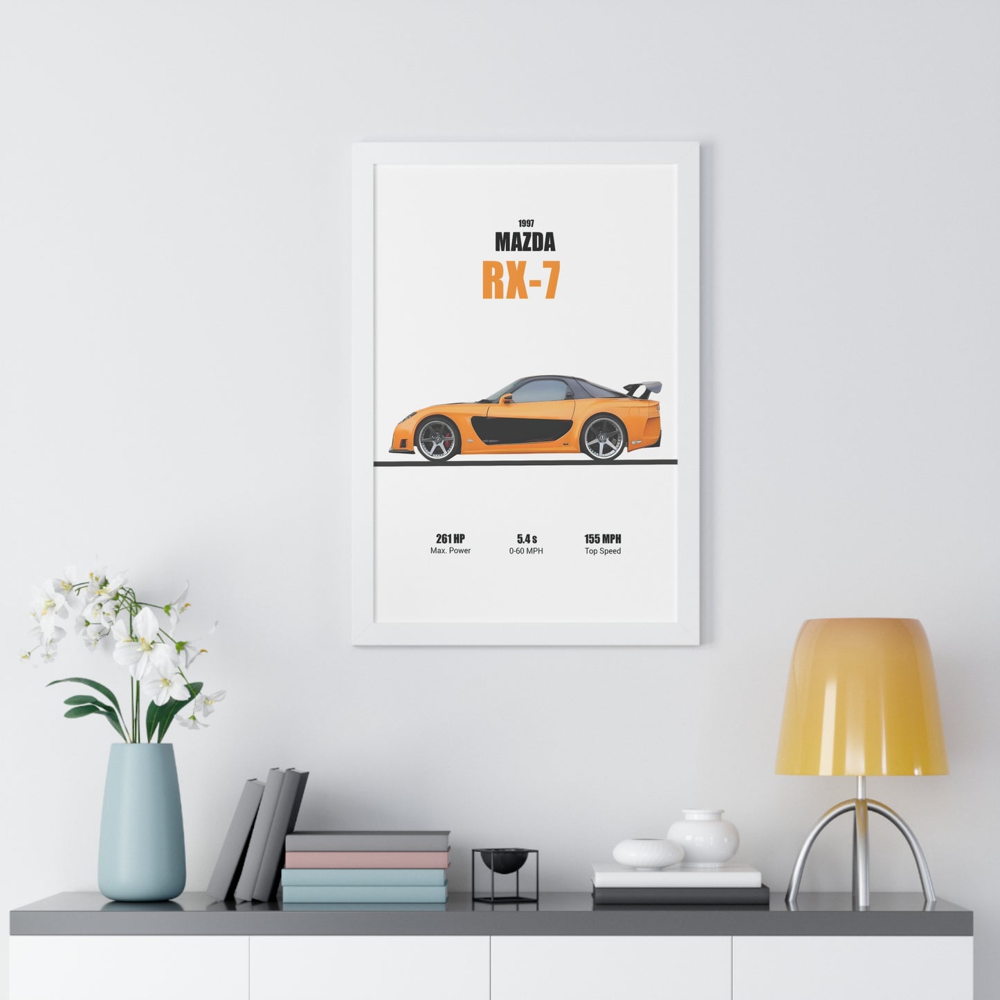 1997 Mazda RX-7 Poster