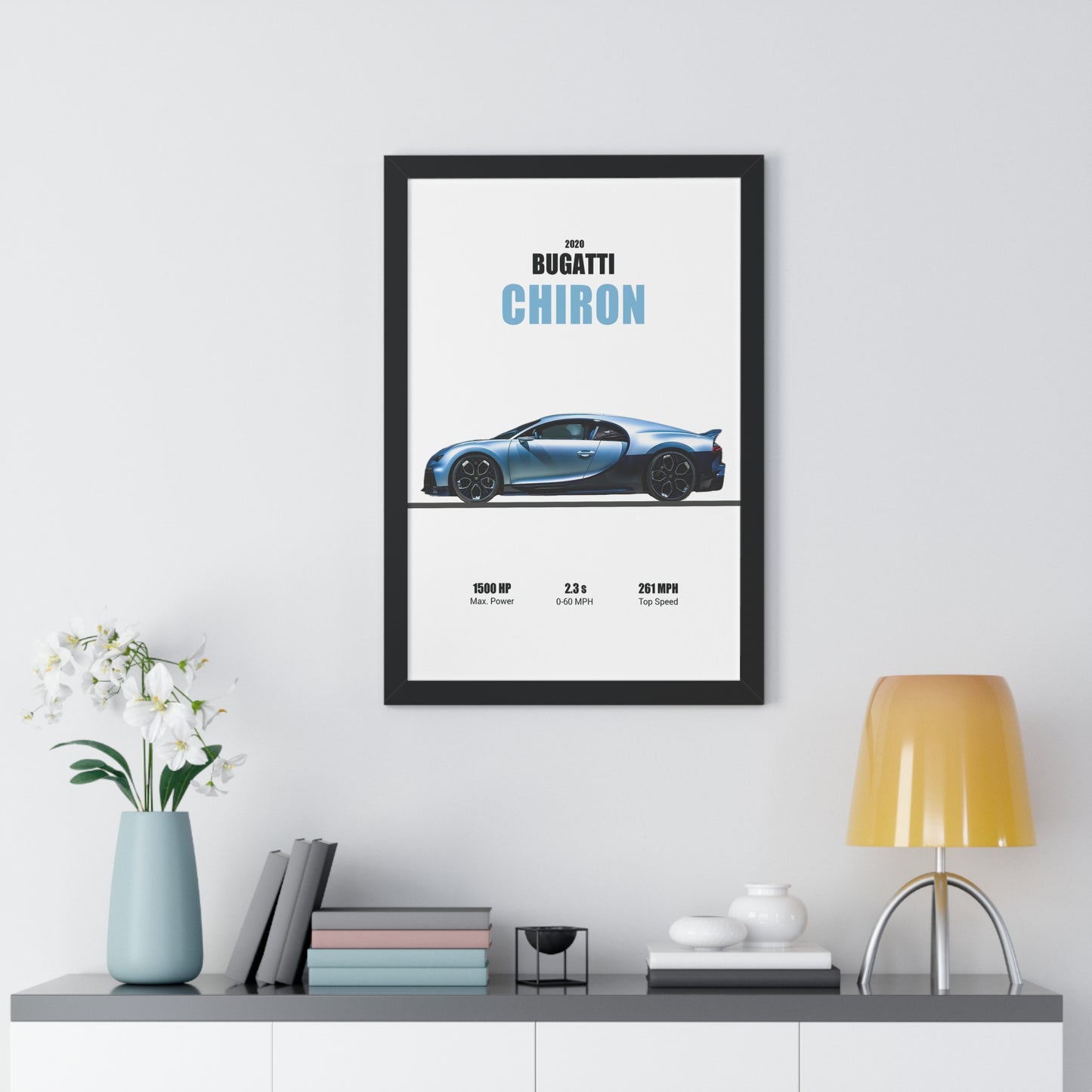 2020 Bugatti Chiron Poster