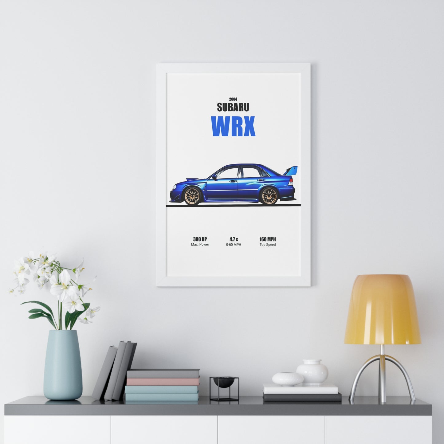 2004 Subaru WRX STi Poster