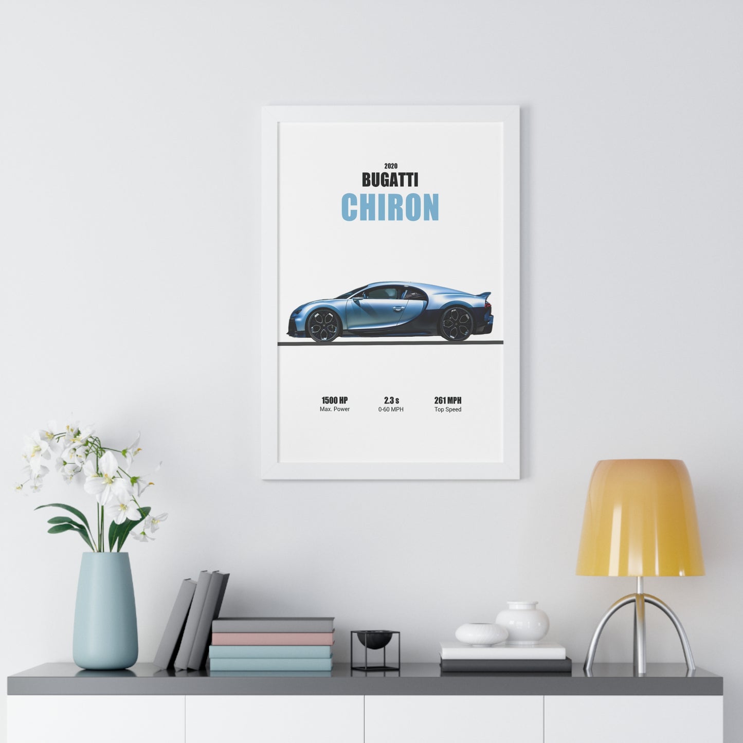 2020 Bugatti Chiron Poster