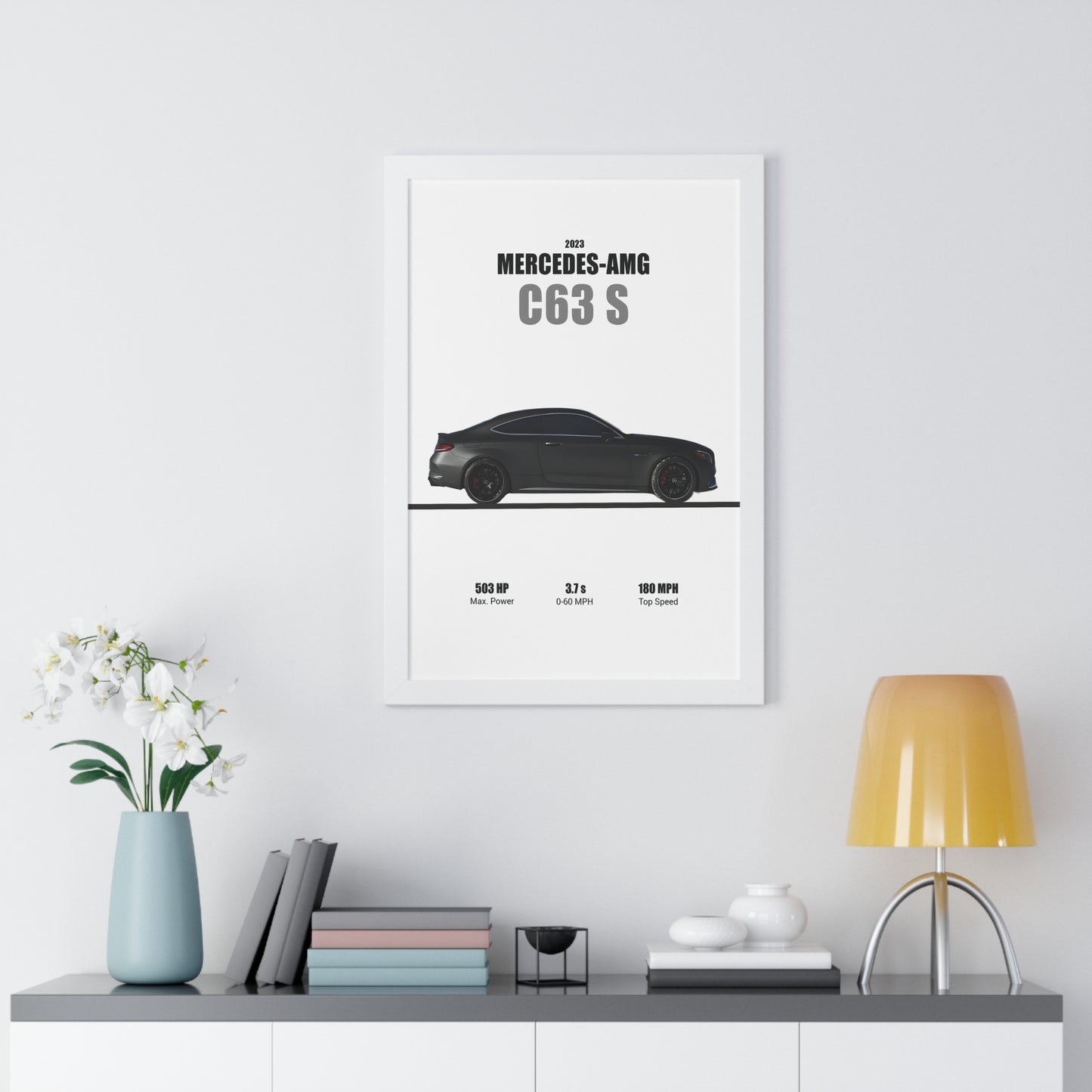 2023 Mercedes AMG C63 S Poster