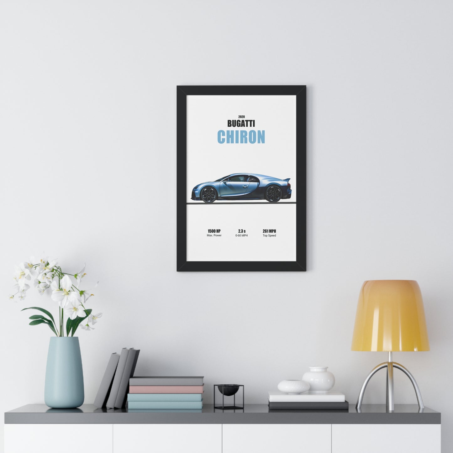 2020 Bugatti Chiron Poster