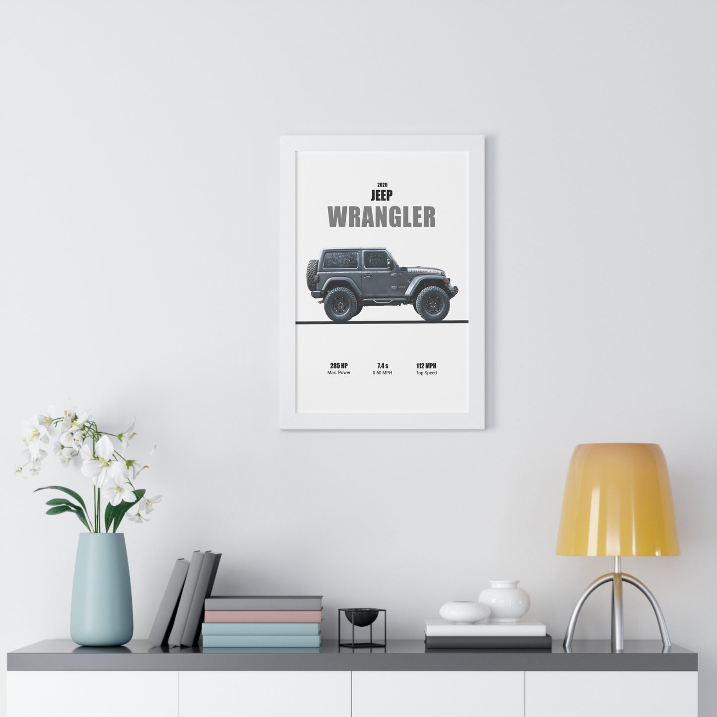 2020 Jeep Wrangler Rubicon Poster