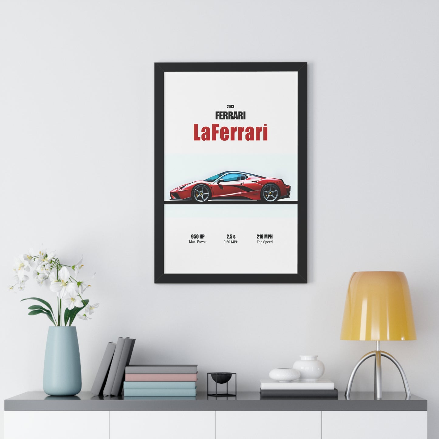 2013 Ferrari LaFerrari Poster