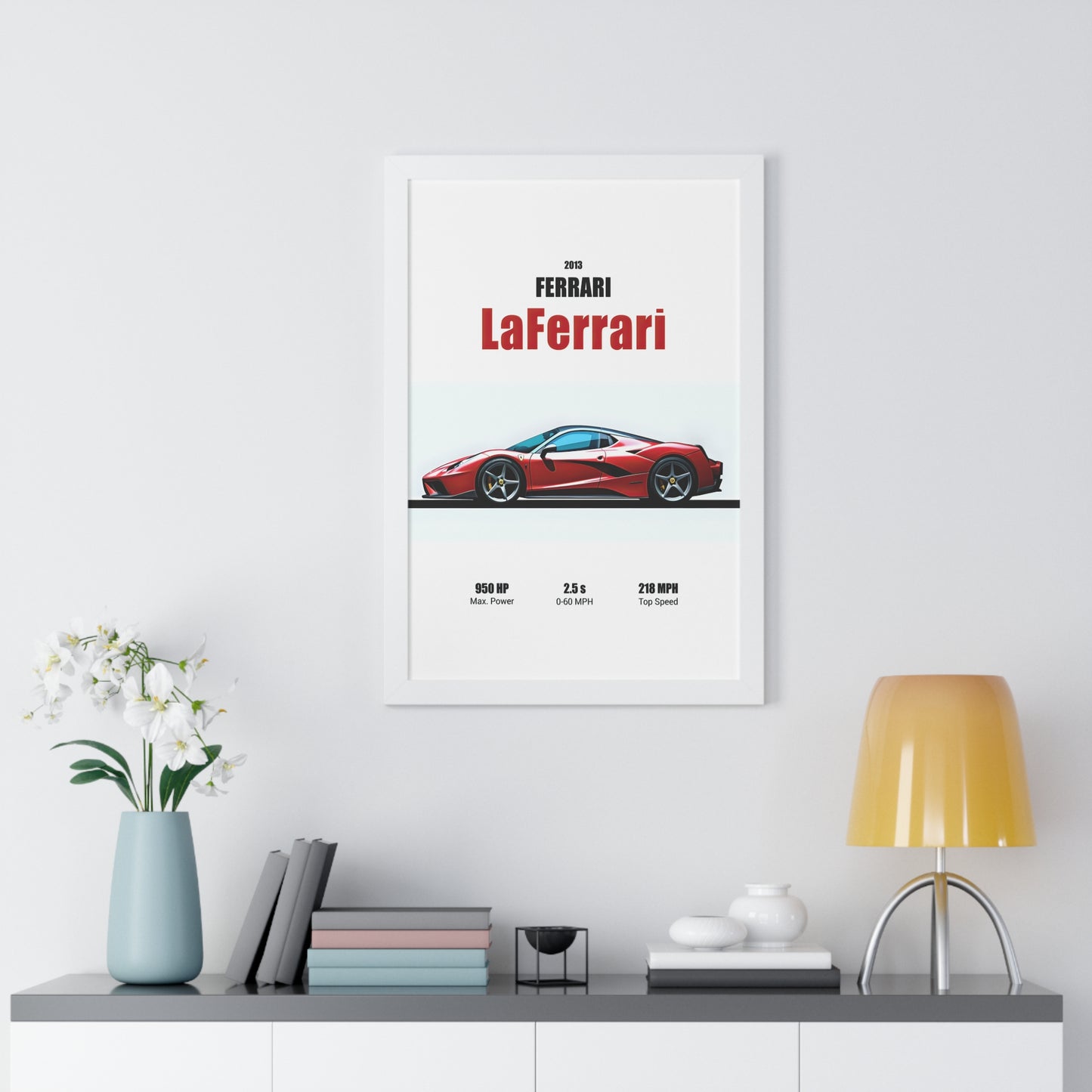 2013 Ferrari LaFerrari Poster