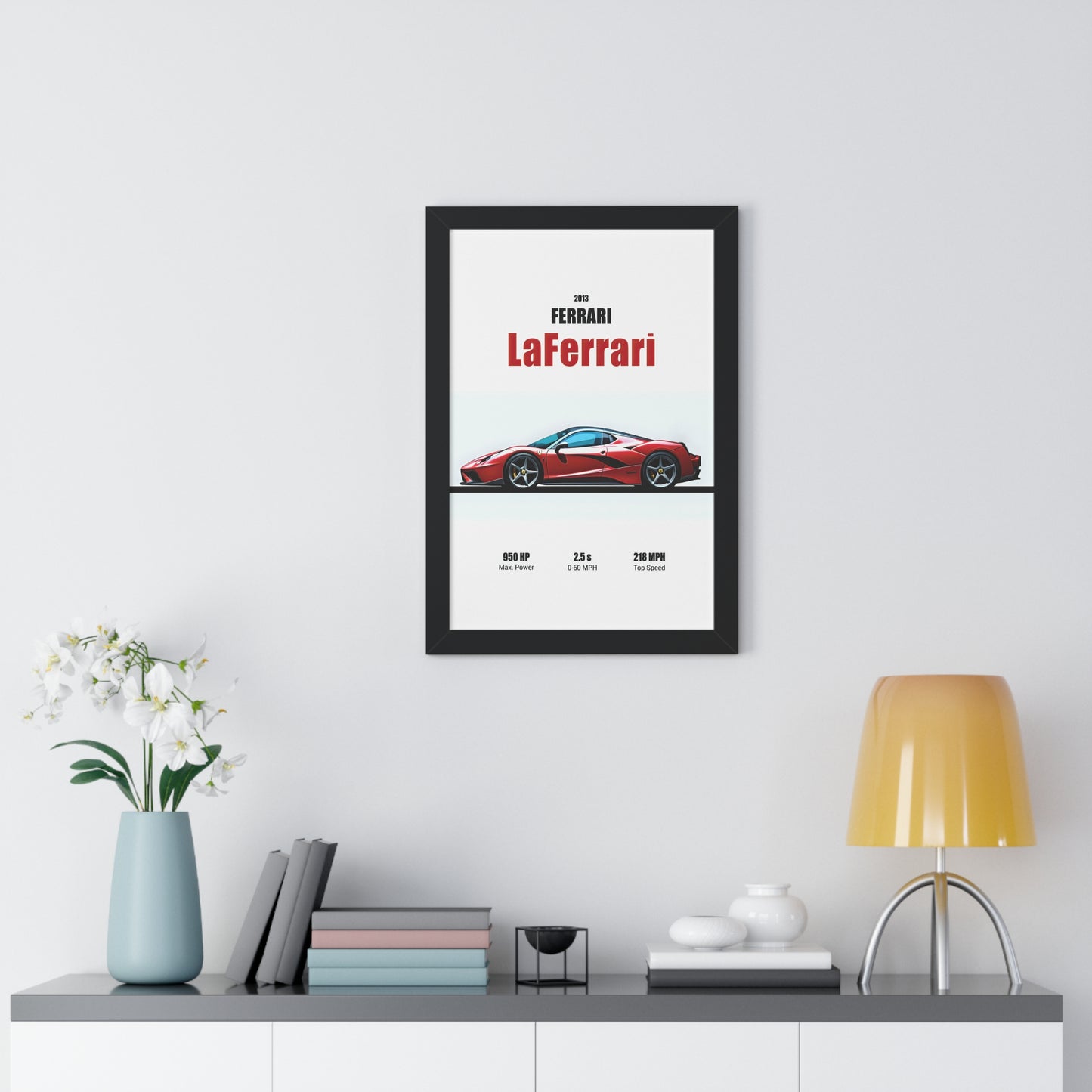 2013 Ferrari LaFerrari Poster