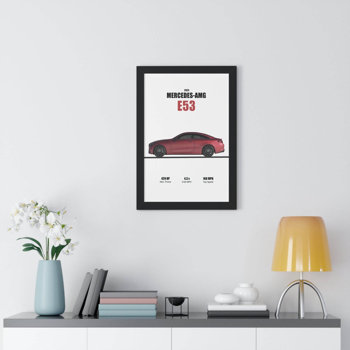 2023 Mercedes AMG E53 Poster