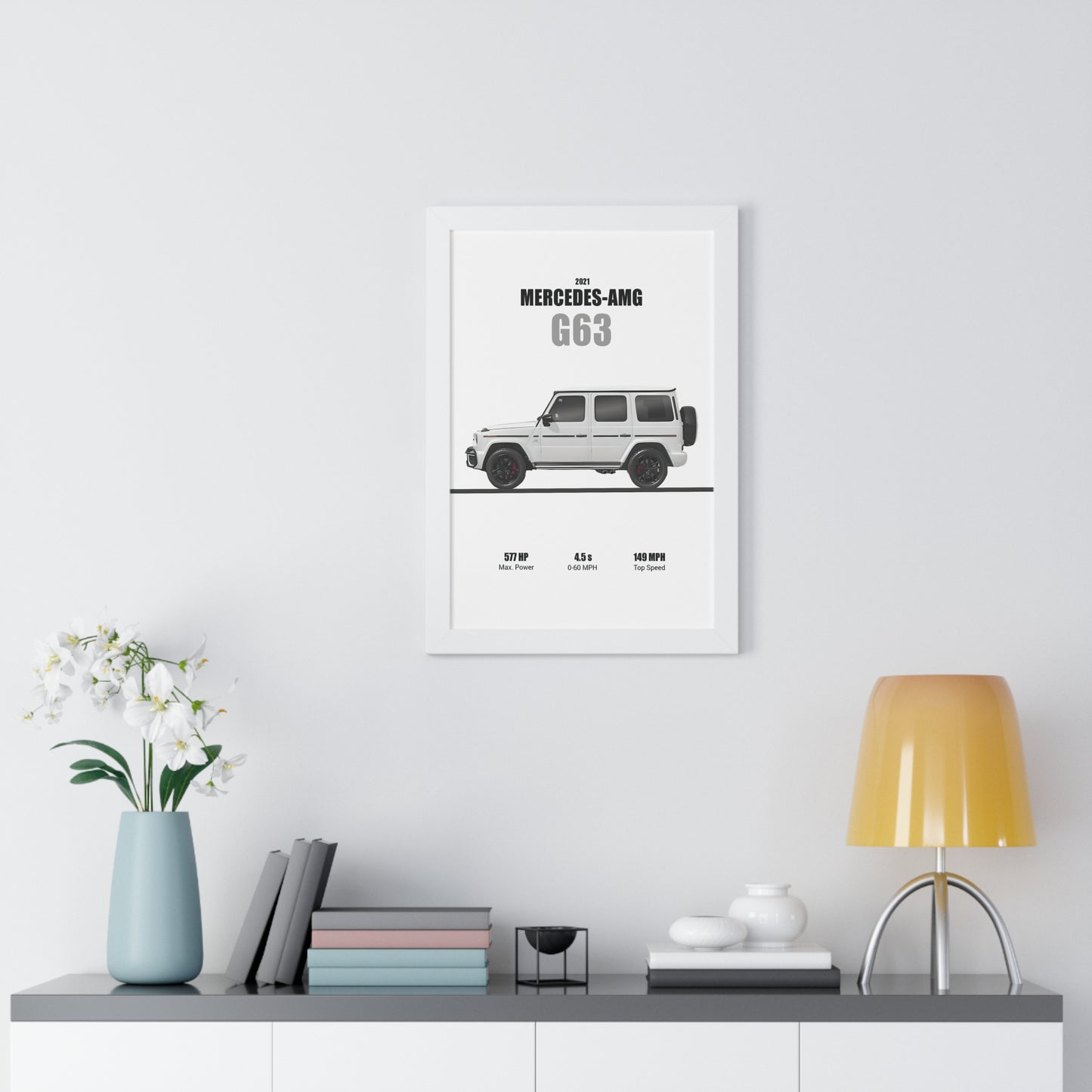 2021 Mercedes AMG G63 Poster