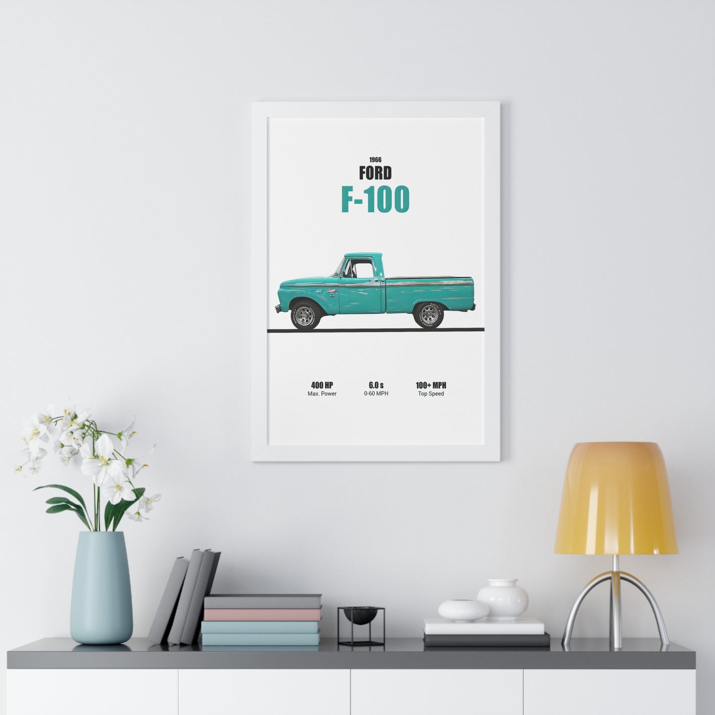 1966 Ford F-100 Poster