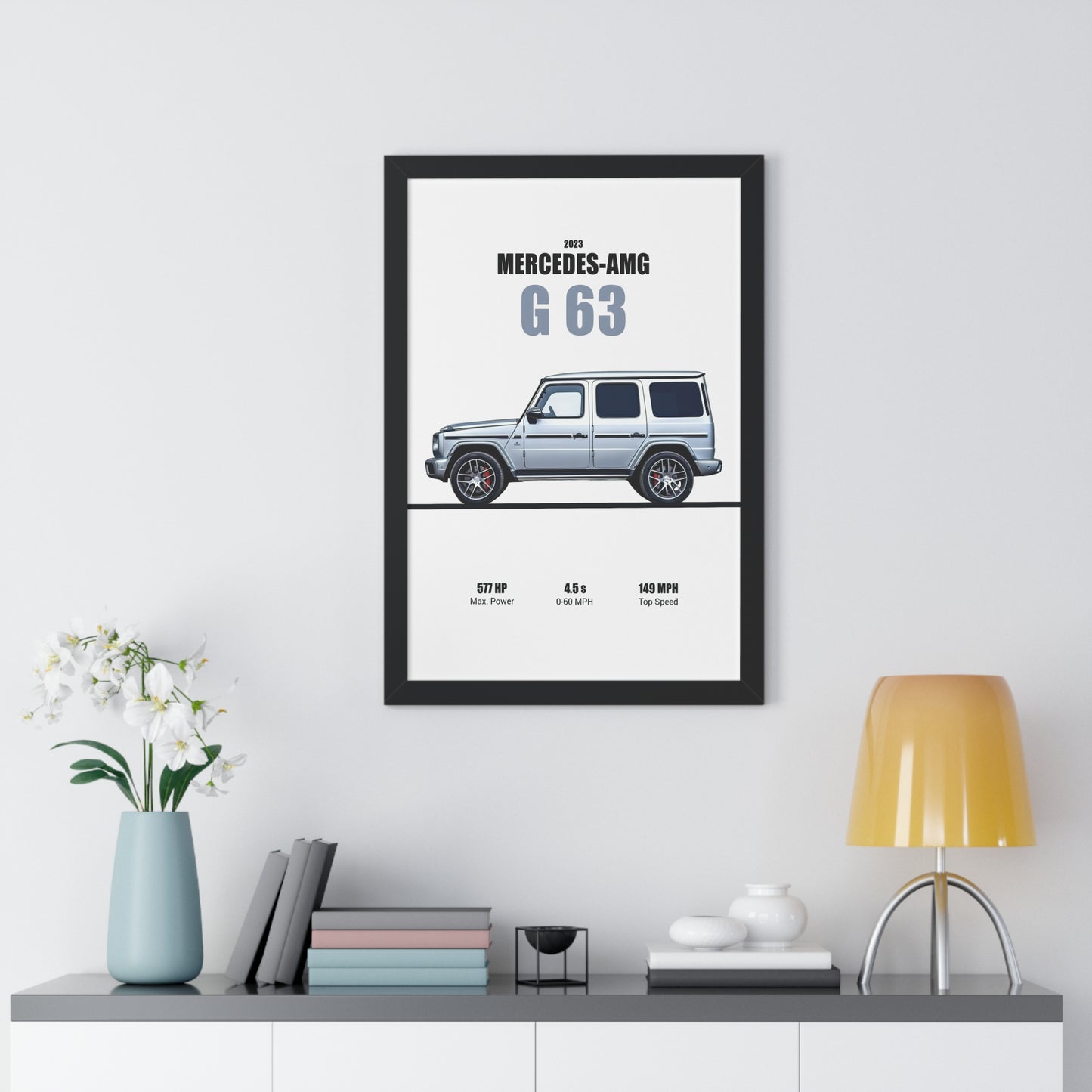 2023 Mercedes AMG G63 Poster