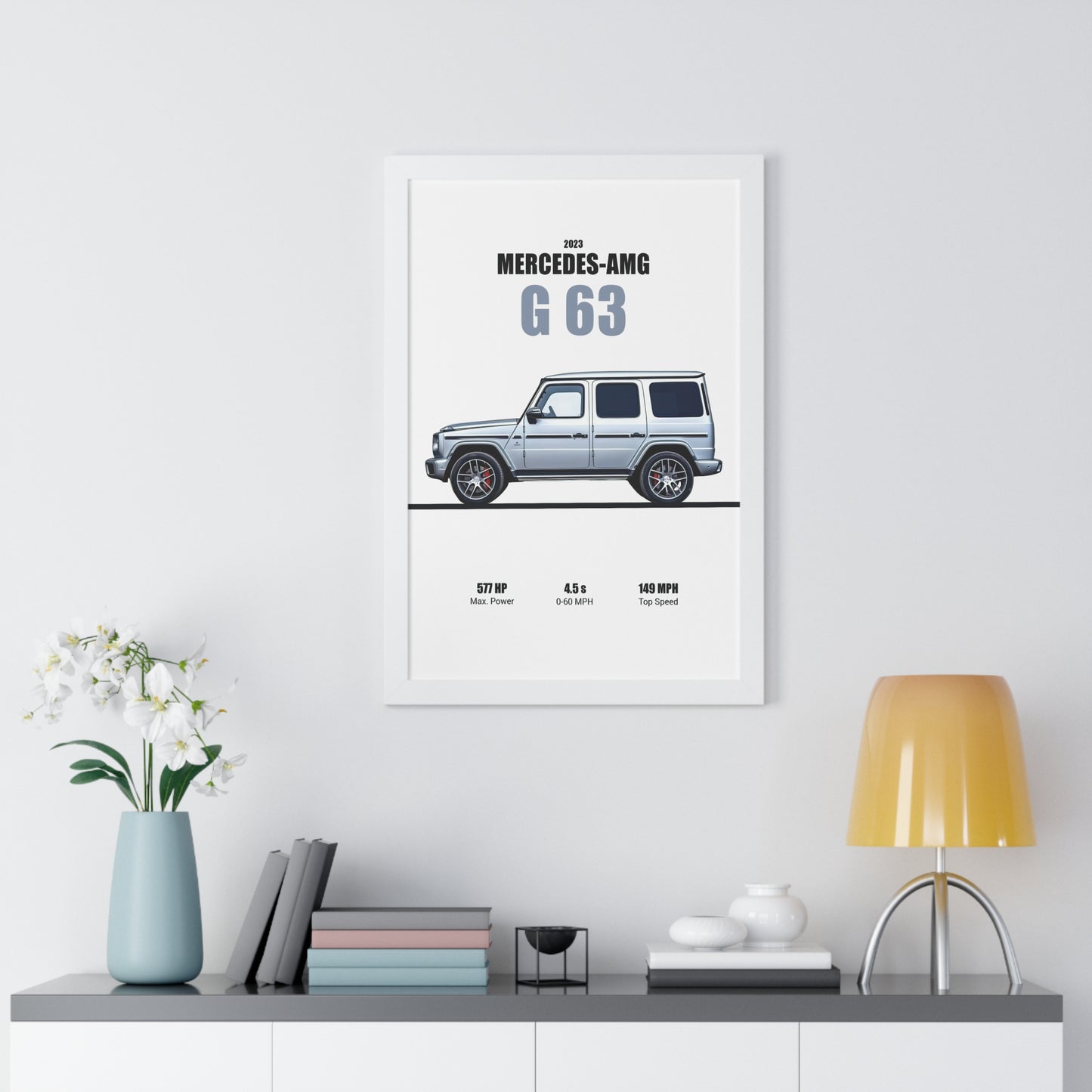 2023 Mercedes AMG G63 Poster