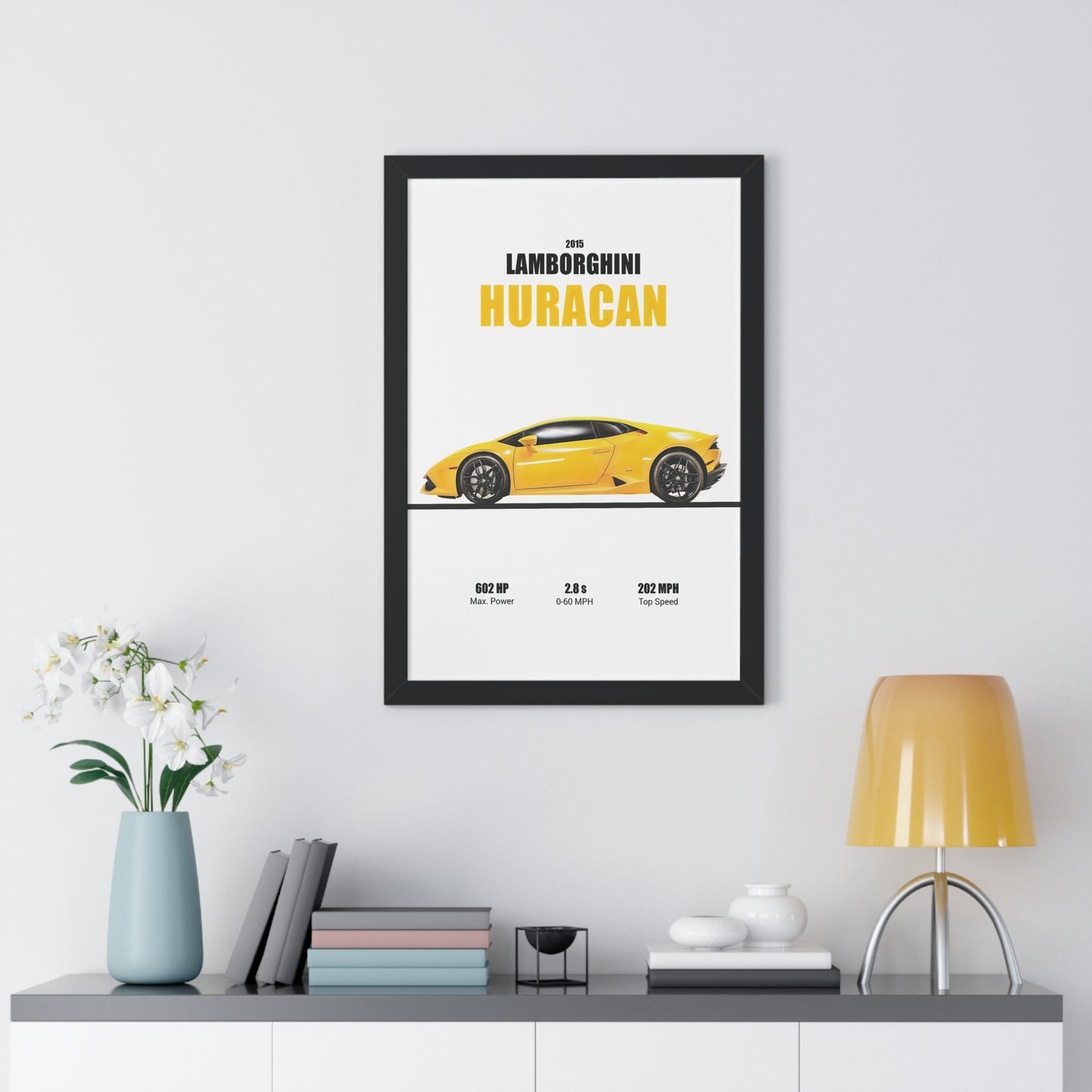 2015 Lamborghini Huracan Poster