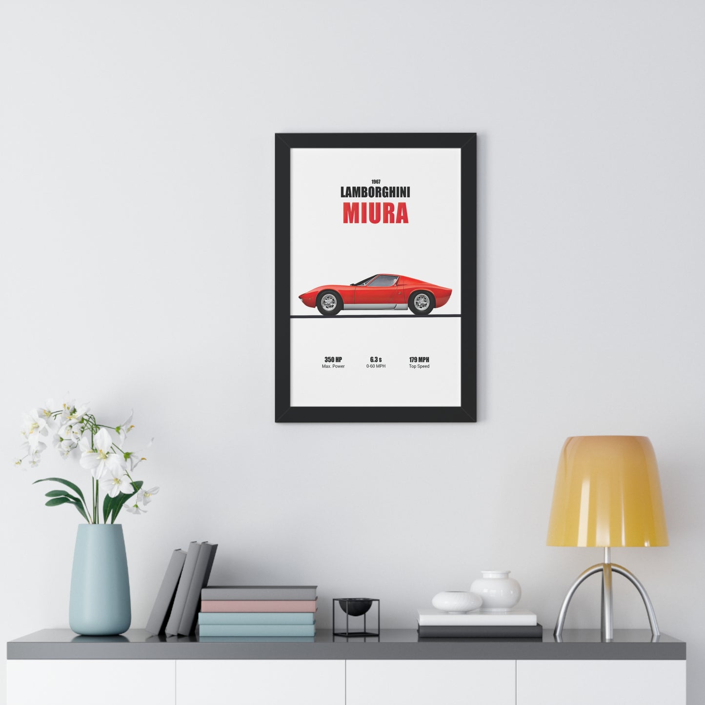 1967 Lamborghini Miura Poster