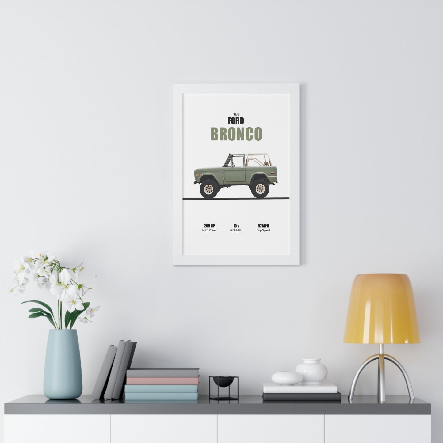 1976 Ford Bronco Poster