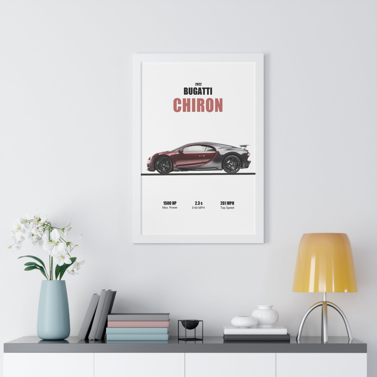 2022 Bugatti Chiron Poster