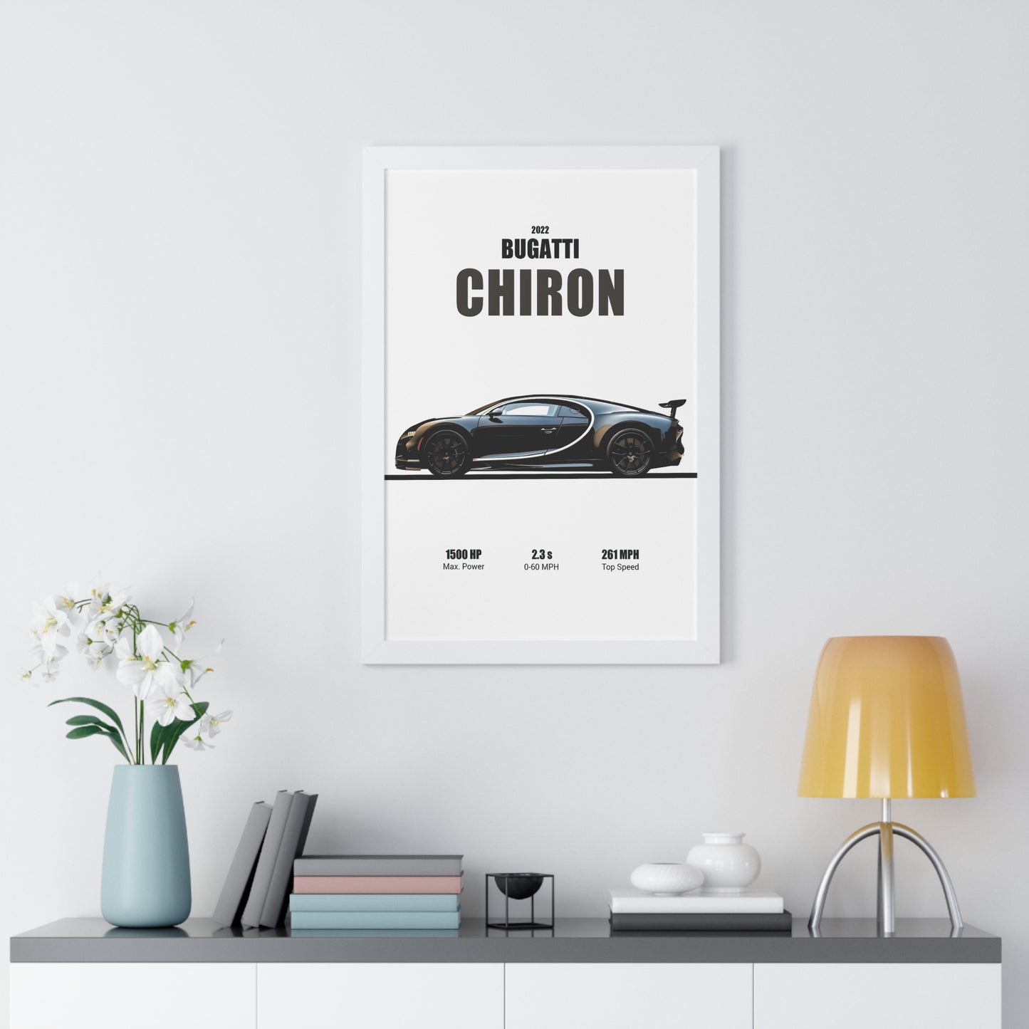 2022 Bugatti Chiron Poster