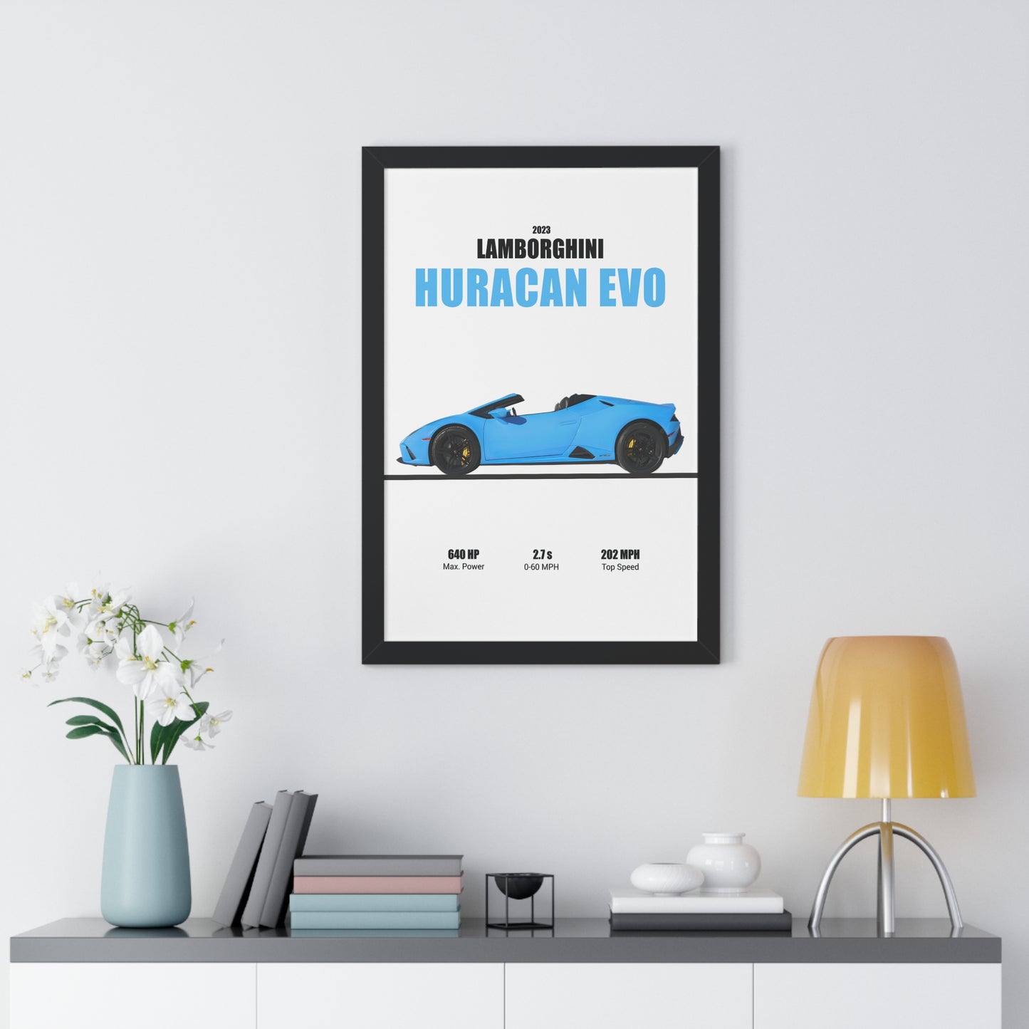 2023 Lamborghini Huracan EVO Poster