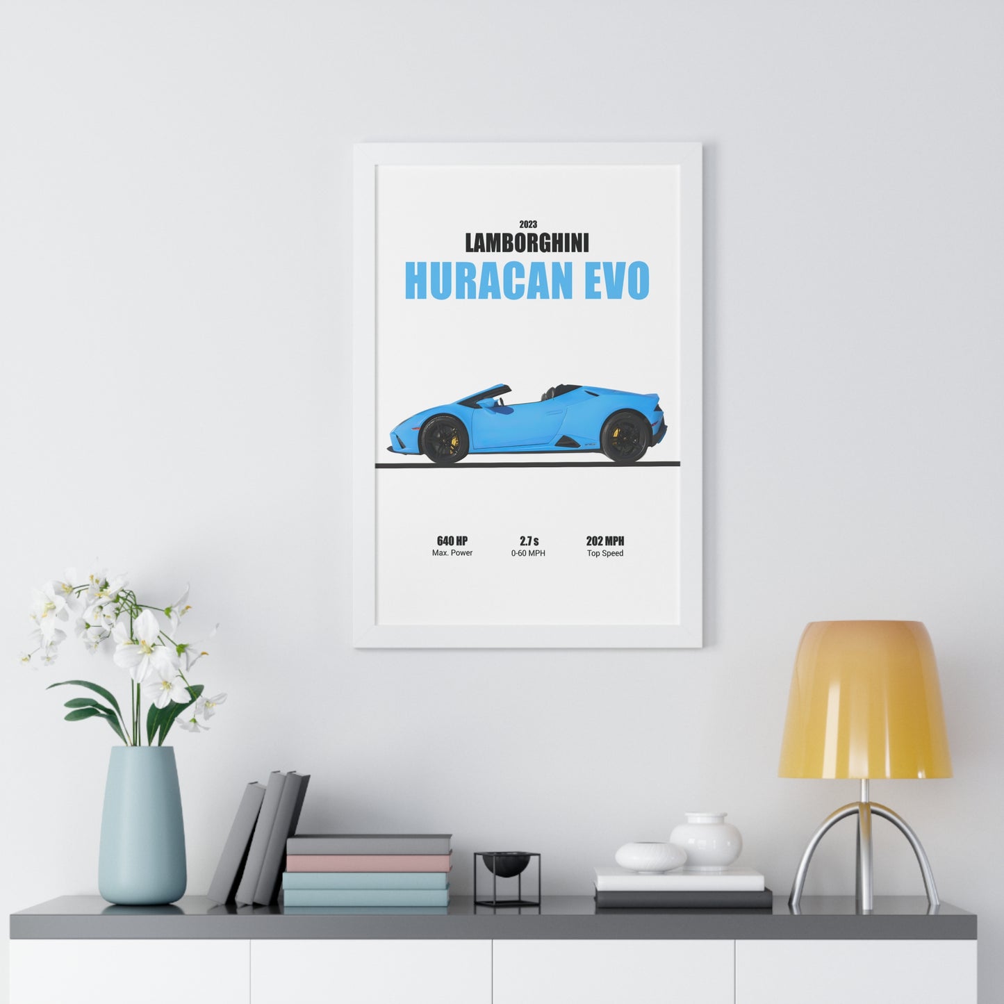 2023 Lamborghini Huracan EVO Poster