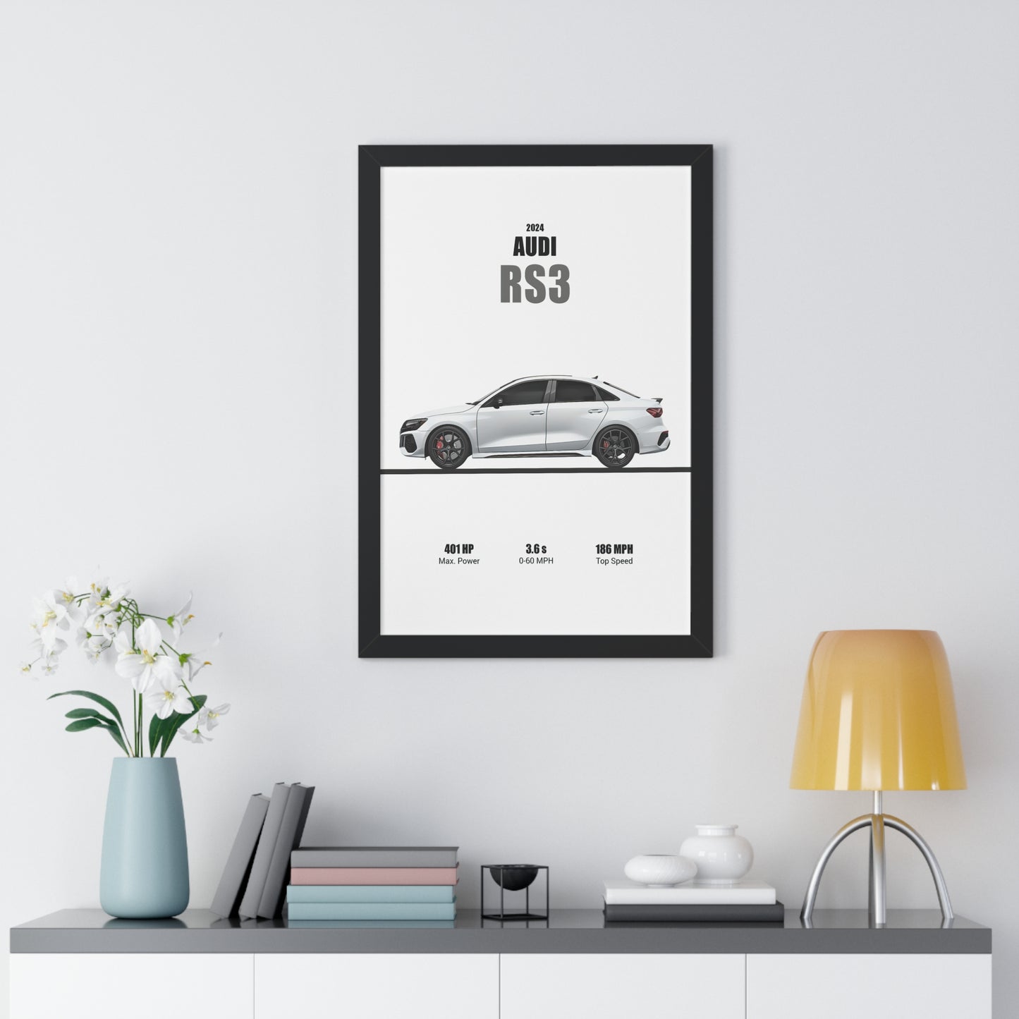 2024 Audi RS3 Poster