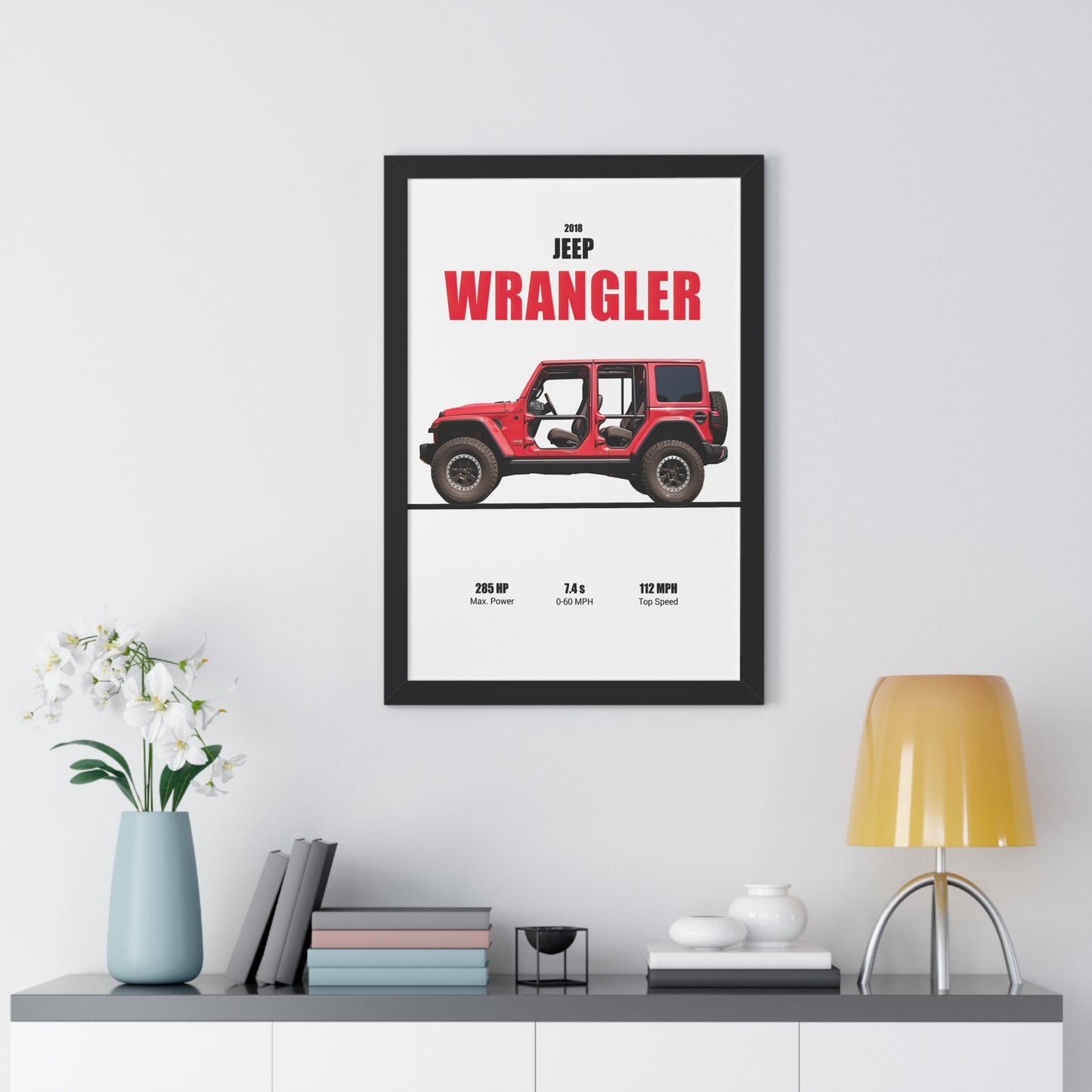 2018 Jeep Wrangler Poster