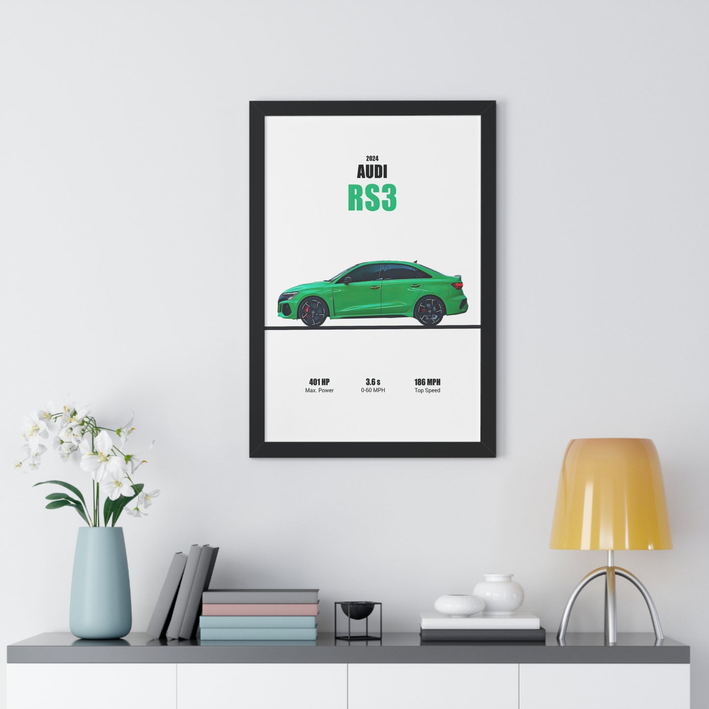 2024 Audi RS3 Poster