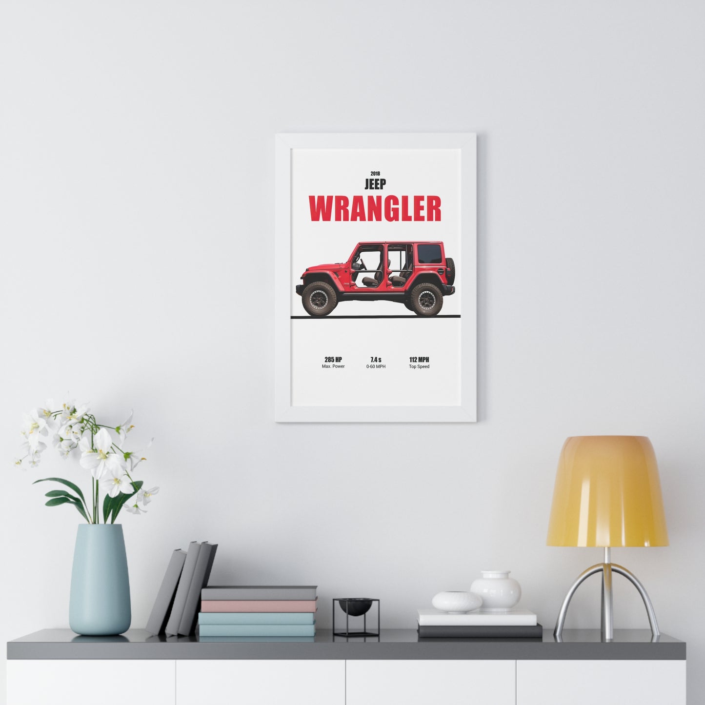 2018 Jeep Wrangler Poster