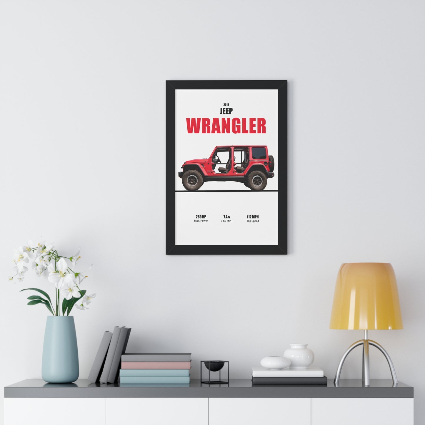 2018 Jeep Wrangler Poster