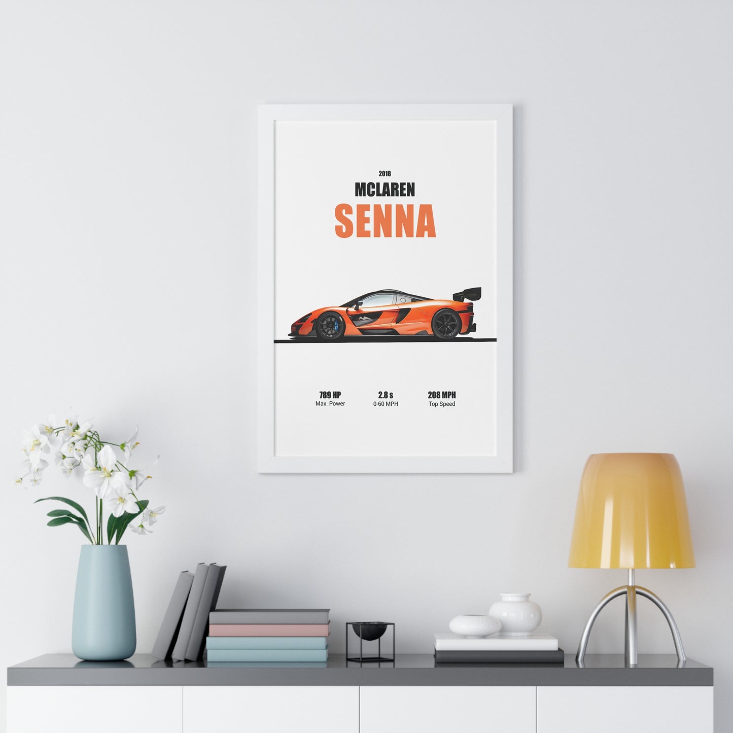 2018 McLaren Senna Poster