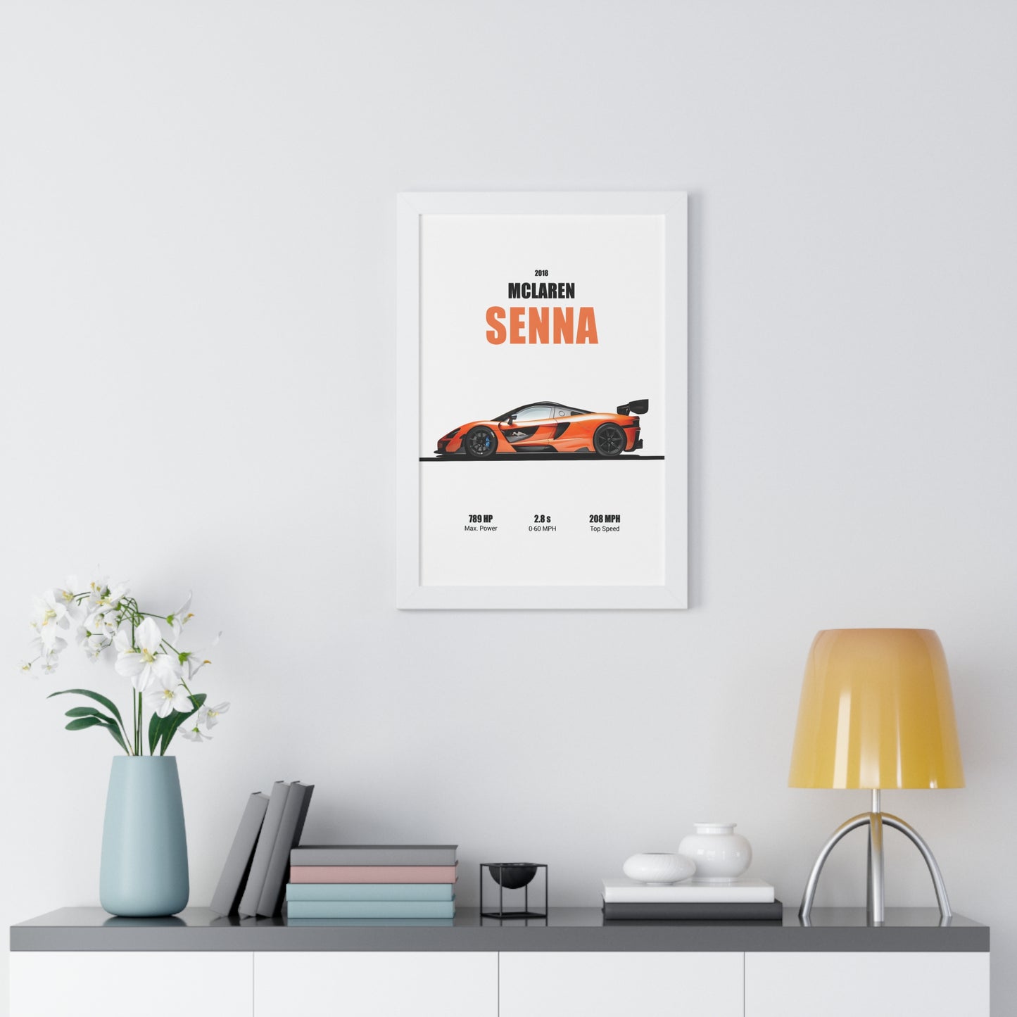 2018 McLaren Senna Poster