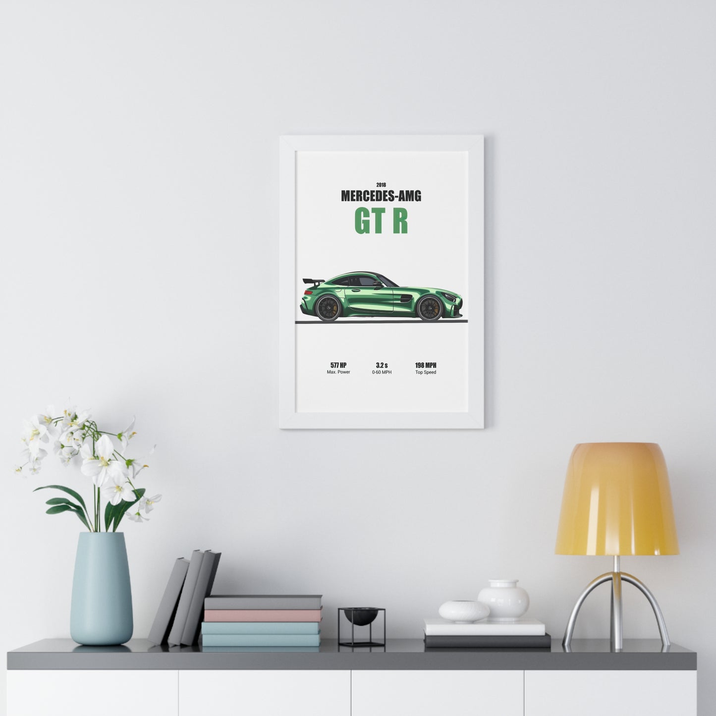 2018 Mercedes AMG GT R Poster