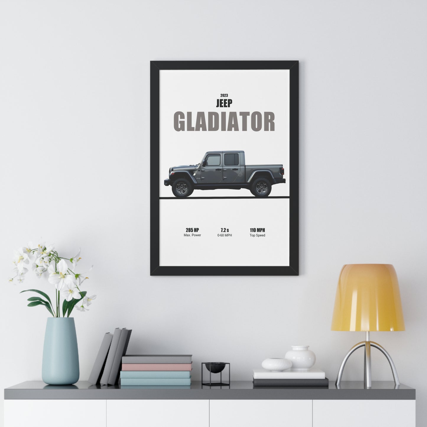 2023 Jeep Gladiator Poster